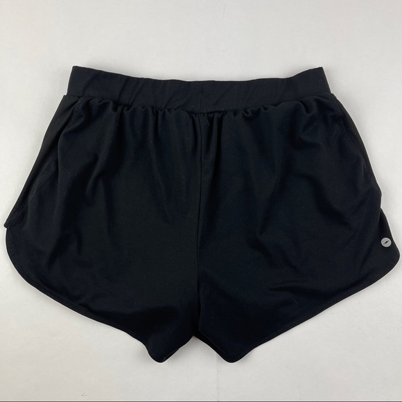 Avia Athletic Shorts Womens Medium Black Lined Elastic Waist - Picture 6 of 9